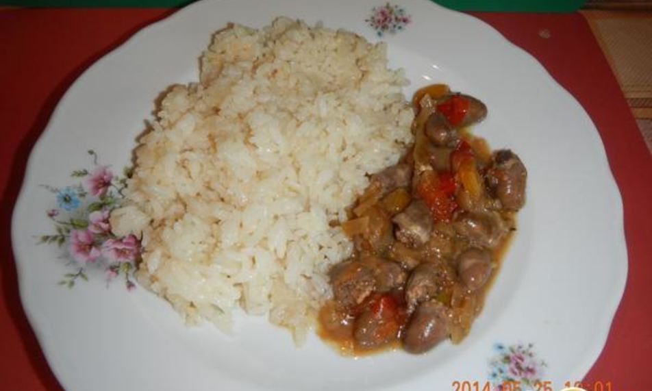 Рецепт риса с чесноком