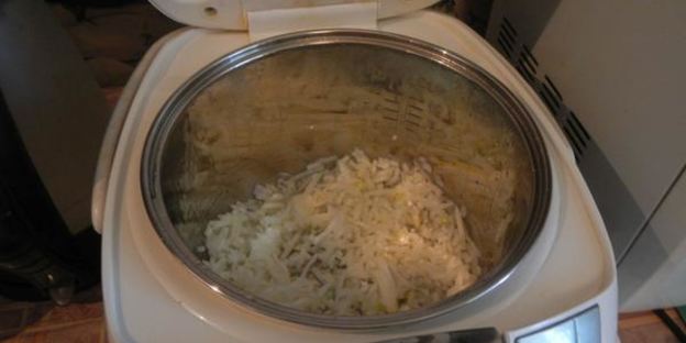 рис с чесноком