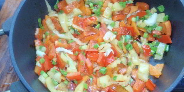 рис с овощами в японском стиле