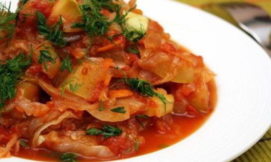 Рецепт риса с тушеными овощами