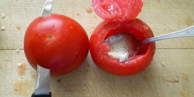 бадымджан, бибяр, помидор долмасы