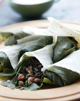 Долма с диким рисом