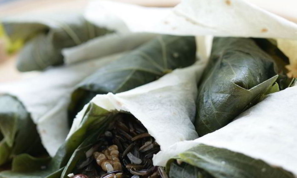 Рецепт долмы с диким рисом