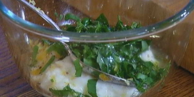 долма с кускусом и вялеными помидорами