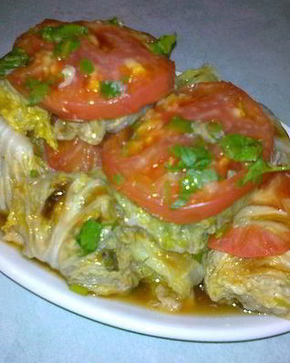 Голубцы по-азиатски