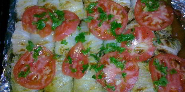 голубцы по-азиатски