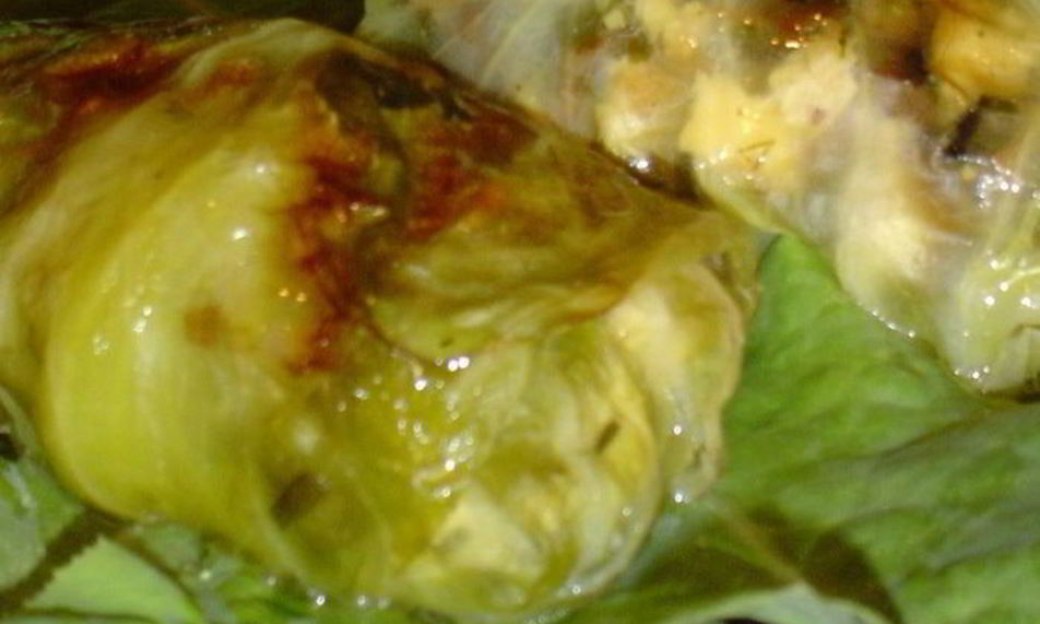 Рецепт голубцов с грибами и брынзой