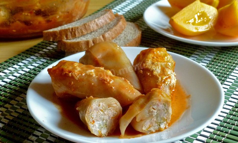 Рецепт голубцов с капустой и фаршем в духовке