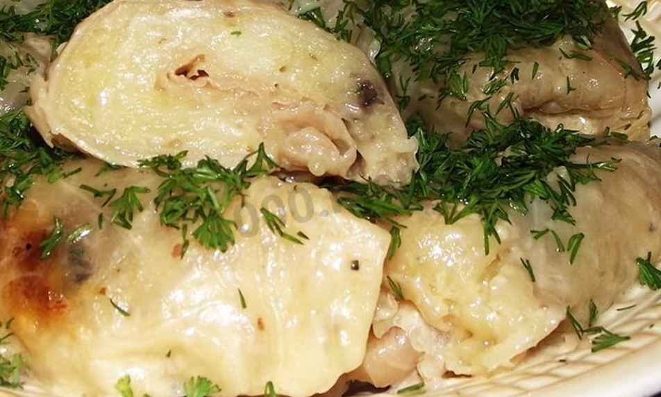 Рецепт голубцов с картошкой