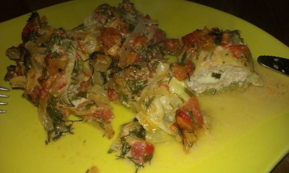 Рецепт голубцов с курицей и сыром