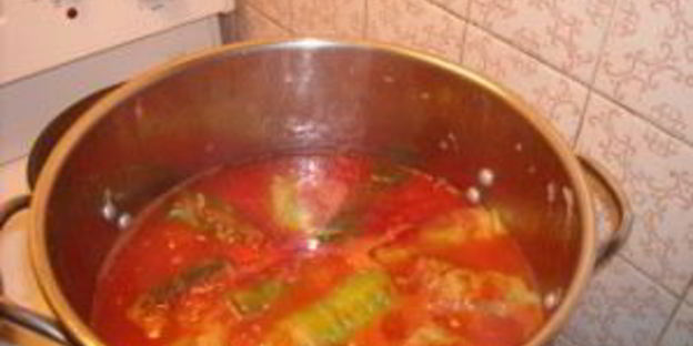 голубцы с мясом и рисом