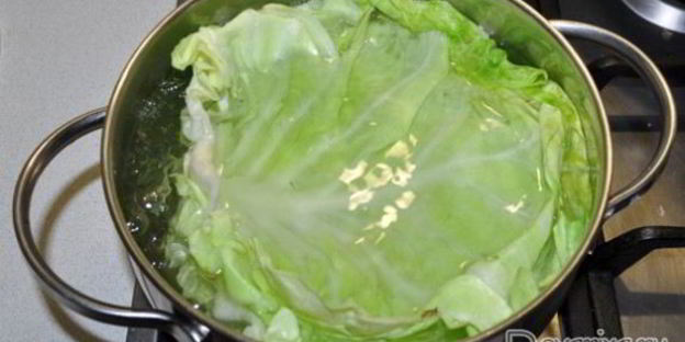 голубцы с печенью и рисом