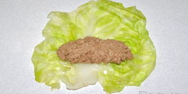 голубцы с печенью и рисом