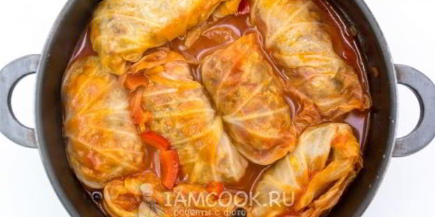 голубцы с перловкой и грибами