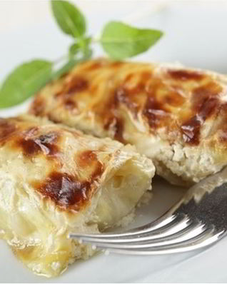 Голубцы с плавленным сыром и курицей