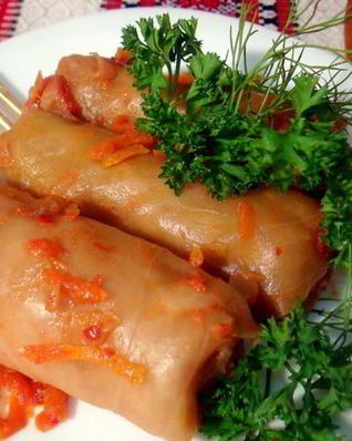 Голубцы со свининой