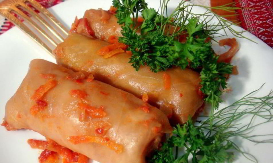 Рецепт голубцов со свининой