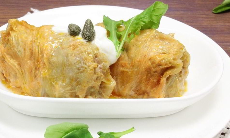 Рецепт голубцов, тушенных в сметане