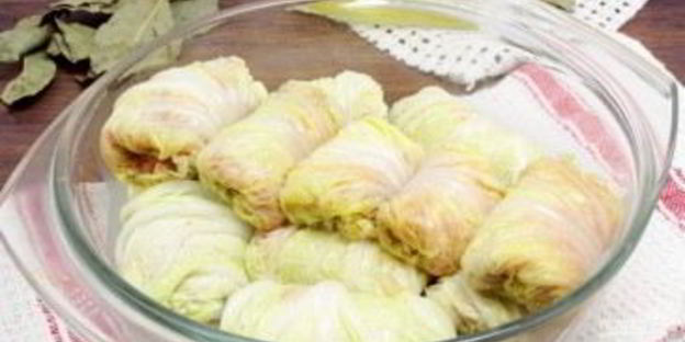 голубцы, тушенные в сметане