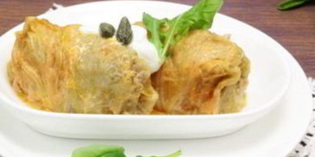 голубцы, тушенные в сметане