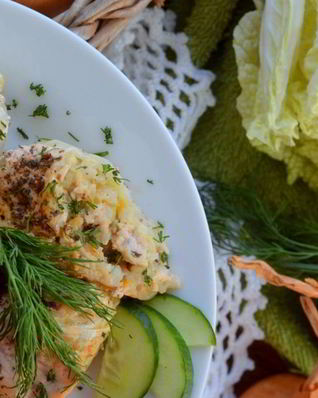 Голубцы в пекинской капусте