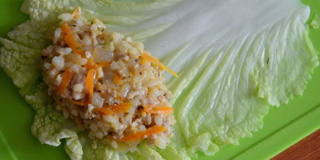 голубцы в пекинской капусте