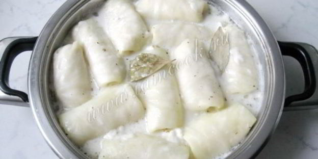 голубцы в сметанном соусе