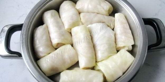 голубцы в сметанном соусе