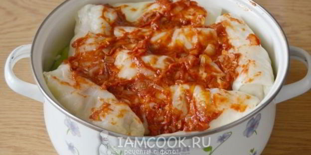 голубцы в томатном соусе