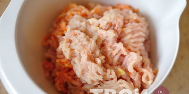 ленивые голубцы из курицы с овсяными хлопьями