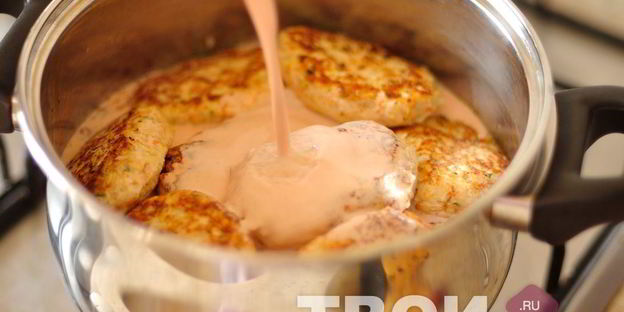 ленивые голубцы из курицы с овсяными хлопьями