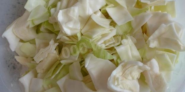 ленивые голубцы с куриным фаршем в мультиварке