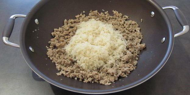 ленивые голубцы со свиным фаршем