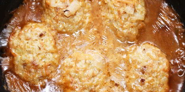 ленивые голубцы в томатном соусе