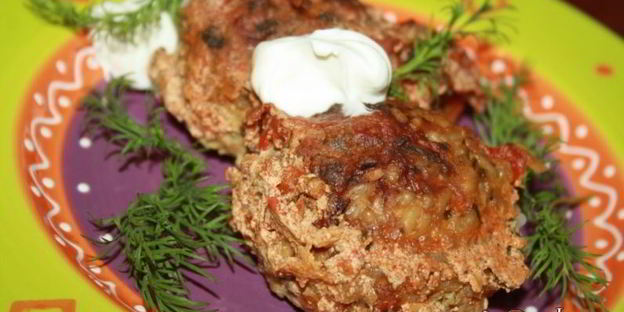 нежнейшие ленивые голубцы в томатно-сметанном соусе в духовке