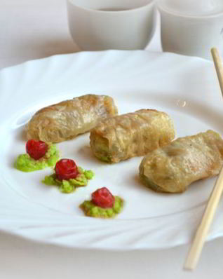 Постные голубцы из пекинской капусты