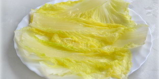 постные голубцы из пекинской капусты