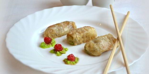 постные голубцы из пекинской капусты