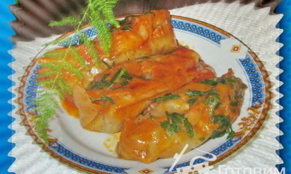 Рецепт постных голубцов с гречкой и картофелем