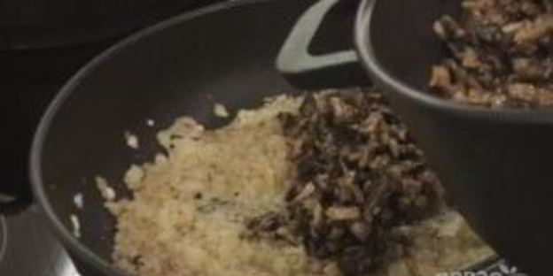 постные голубцы с грибами