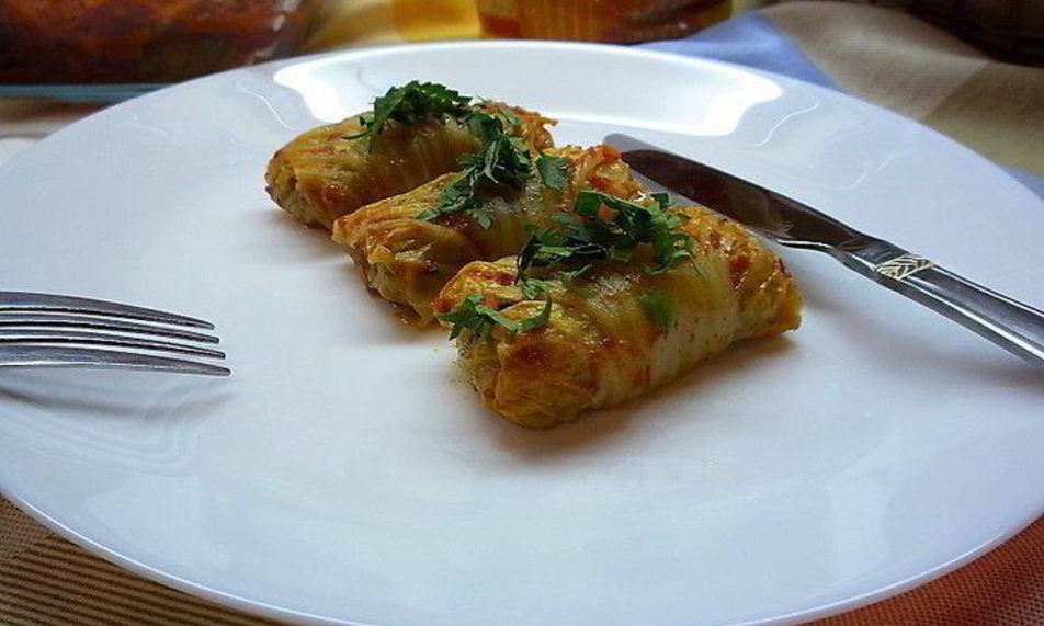 Рецепт постных голубцов с пшеном и грибами