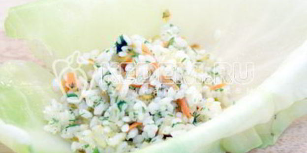 постные голубцы