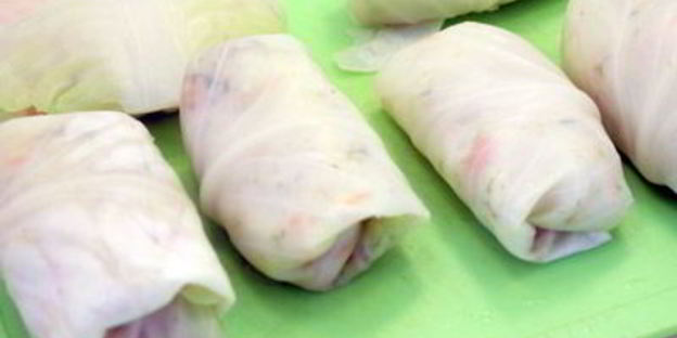 постные голубцы