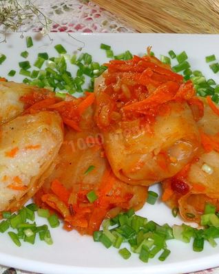 Вегетарианские голубцы