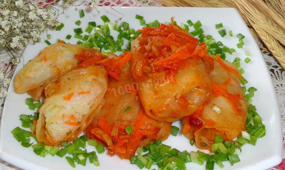 Рецепт вегетарианских голубцов