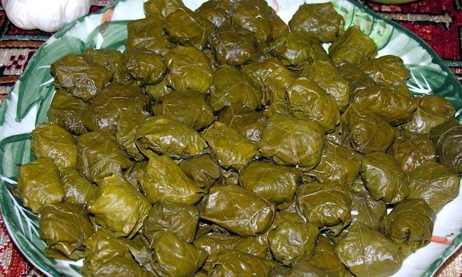 Рецепт виноградных голубцов