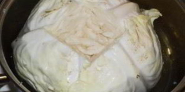 запеченные голубцы в сметане и кетчупе