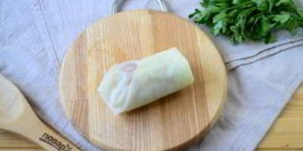 запеченные голубцы в сметане и кетчупе