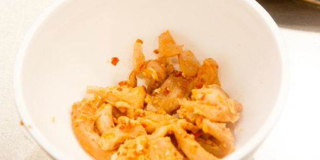 гречневая лапша с курицей терияки