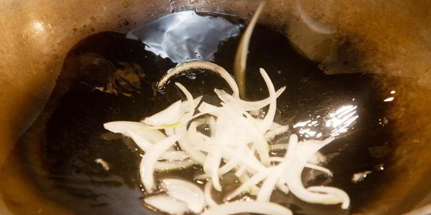 гречневая лапша с курицей терияки